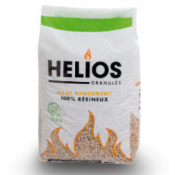 Sac 15 kg granulés de bois hélios